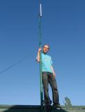 Thumbnail for Chris and an antenna